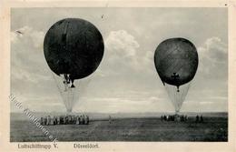 Ballon Düsseldorf (4000) WK I Luftschifftrupp V. 1916 I-II - Balloons