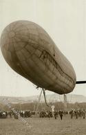 Ballon Zürich (8000) Schweiz 1. Gordon Bennett Wettfliegen Foto AK I-II (keine Ak-Einteilung) - Balloons