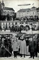 Zeppelin Fürst U. Fürstin Zu Fürstenberg Kaiser Wilhelm II. Graf Zeppelin  1909 I-II Dirigeable - Airships