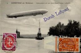 Zeppelin Konstanz (7750) Flugpost   191 I-II Dirigeable - Aeronaves