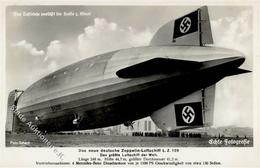 Zeppelin LZ 129 Foto AK I-II Dirigeable - Airships