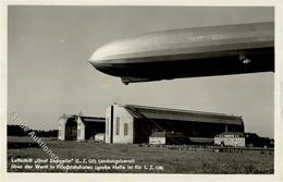 ZEPPELIN - Luftschiff LZ 127 Graf Zeppelin Landungsbereit über Der Wrrft In Friedrichshafen I Dirigeable - Luchtschepen