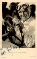 Motorsport Manfred V. Brauchitsch Autogramm Foto AK I-II - Other & Unclassified