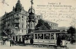 FRANKFURT/Main - STRASSENBAHN Nr. 105 I - Tram