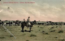 Kolonien Deutsch Südwestafrika Kolonne Auf Dem Marsch I-II (fleckig) Colonies - Histoire