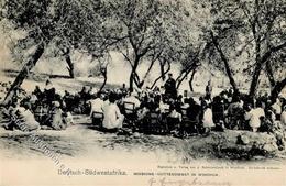 Kolonien Deutsch Südwestafrika Missions Gottesdienst In Windhuk I-II Colonies - Histoire