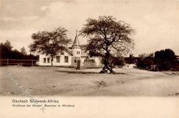 Kolonien Deutsch-Südwestafrika Windhuk Clubhaus Der Kaisl. Beamten Stpl. Windhuk 3.6.07 I-II Colonies - Histoire
