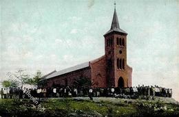 Kolonien Deutsch-Südwestafrika Windhuk Kirche Der Eingeborenen RS Stpl. Okahandja 21.9.07 U. Kaisl. Schutztruppe Für Süd - Histoire