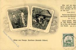 Kolonien Karolinen Ponape 1914 I-II Colonies - Unclassified