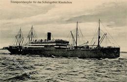 Deutsche Kolonien KIAUTSCHOU - Transportdampfer Für Das SCHUTZGEBIET KIAUTSCHOU I Colonies - Unclassified