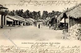 Kolonien Deutsch-Ostafrika Dar-es-Salaam Araber Straße Stpl. Dar-Es-Salaam 27.6.05 I-II Colonies - Ohne Zuordnung