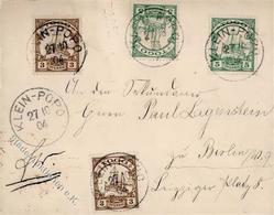 Togo Stempel Klein-Popo 27.10.04 Beleg KEINE AK 1904 I-II - Sonstige & Ohne Zuordnung