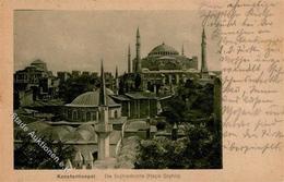 Kolonien Deutsche Post Türkei Konstantinopel Sophienkirche 1917 I-II Colonies - Ohne Zuordnung