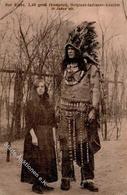 Riese Riese 2,40 M Groß Im Orign. Indianer-Kostüm I-II (fleckig) - Unclassified