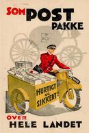 Post Dänemark Som Post Pakke Over Hele Landet Postbote Motorrad  I-II - Poste & Postini