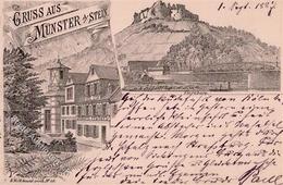 Vorläufer 1887 Münster (6552) Ebernburg I-II - Autres & Non Classés