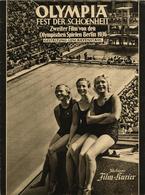 Olympiade 1936 Berlin 2 Broschüren Illustrierter Film Kurier 1x Fest Der Schönheit U. 1x Fest Der Völker Gestaltung Rief - Olympische Spiele