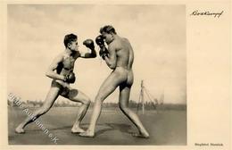 Olympiade 1936 Boxkampf Stpl. Olympia Fackel Staffellauf In Österreich Weihestunde Foto AK I-II - Olympische Spelen