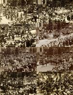 FRANKFURT/Main - 17. DEUTSCHES BUNDESSCHIESSEN 1912 - 8 Versch. Foto-Ak Vom FESTZUG Zum Bundesschiessen I-II - Sonstige & Ohne Zuordnung