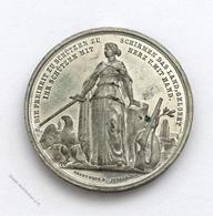 Schützen Frankfurt (6000) 1. Deutsches Schützenfest Juli 1862 Zinn Vz Ø 41 Mm I-II - Sonstige & Ohne Zuordnung