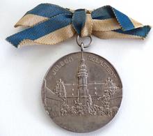 Schützen Medaille Helmstedt (3330) 35. Bundesschießen 1929 Silber I-II - Altri & Non Classificati
