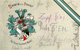 Studentika Bavaria Seis Panier Eule 1913 I-II (fleckig) - Escuelas