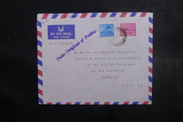 INDE - Enveloppe De L 'Ambassade De France Pour Paris ( Ministre Des Affaires Etrangères ) En 1967 - L 40644 - Lettres & Documents