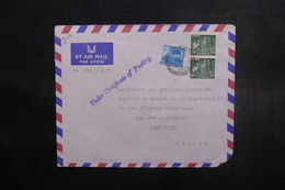 INDE - Enveloppe De L 'Ambassade De France Pour Paris ( Ministre Des Affaires Etrangères ) En 1967 - L 40647 - Briefe U. Dokumente