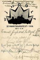 Studentika EISENACH - WINGOLF - 37. Wartburgfest 1928 I-II - Ecoles