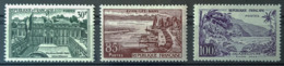 FRANCE 1959 - MNH - YT 1192, 1193, 1194 - 30F 85F 100F - Élysée, Évian-les-Bains, Guadeloupe - Ungebraucht