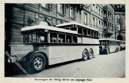 Berlin Mitte (1000) Omnibus Reisewagen Der Aboag Leipziger Platz I- - Otros & Sin Clasificación