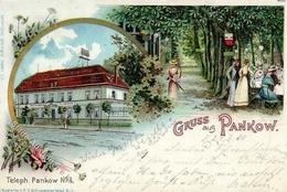 Pankow (O1100) Gasthaus R. Linder  1898 I-II - Otros & Sin Clasificación