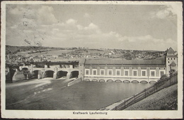 LAUFENBURG Kraftwerk Gel. 1920 Bahnpost - Laufenburg 