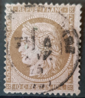 FRANCE - Canceled - YT 58 Mi 49 - 10c - 1871-1875 Ceres