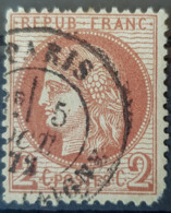 FRANCE - Canceled - YT 51 Mi 46 - 2c (small Defect On Lower Right Corner!) - 1871-1875 Ceres