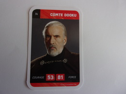 STAR WARS COMTE DOOKU  LECLERC CARTE N°14 - Star Wars