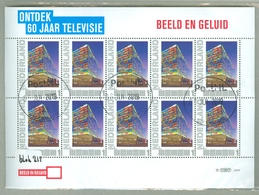 NEDERLAND * BEELD EN GELUID * ONTDEK 60 JAAR TELEVISIE * BLOK * BLOCK * BLOC * POSTFRIS GESTEMPELD (212) - Personalisierte Briefmarken