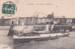 DIEPPE (76) Le Steamer "BRIGHTON " - Autres & Non Classés