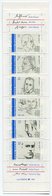 RC 13195 FRANCE BC 2687 CARNET POETES FRANÇAIS 1991 NON PLIÉ A LA FACIALE NEUF ** - Personnages