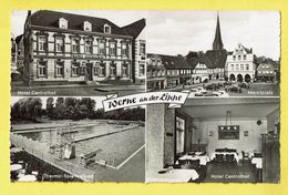 * Werne An Der Lippe (Nordrhein Westfalen - Deutschland) * (Schoning & Co Lubeck) Hotel Centralhof, Freibad, Piscine - Werne