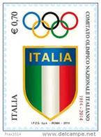 REPUBBLICA ITALIANA - ITALY - ANNO 2014 - SPORT CONI COMITATO OLIMPICO NAZIONALE ITALIANO -  NUOVI  MNH ** - Andere & Zonder Classificatie