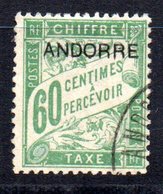 Sello Nº Timbre Taxe  5 (catalogo Yvert)  Andorra Francesa - Gebraucht