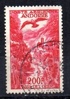 Sello  Nº A-3  (catalogo Yvert)  Andorra Francesa - Luftpost