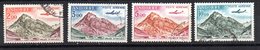 Serie   Nº A-5/8  (catalogo Yvert)  Andorra Francesa - Luftpost