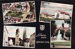 Rehau * Wappen, Kreiskrankenhaus, Luftbild, Mehrbild * Deutschland * AK177 - Rehau