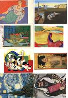 Künstler-Karten Alte Meister Auf Modernen Karten Nach 1945 Partie Mit Circa 3400 Karten Einige Mehrfach I-II - Autres & Non Classés