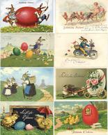 Ostern Partie Mit über 12  Ansichtskarten Vor 1945 Dabei Viele Schöne Lithos Und Präge-Karten I-II Paques - Easter