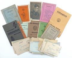 SS WK II Nachlass Eines SS Sturmmannes U.a. Feldpostbriefe Urkunden Leistungsbücher Usw. I-II - Guerre 1939-45
