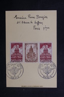 FRANCE - Vignette Des Invalides Sur Document De La Semaine De L'Armée En 1951 - L 40857 - Brieven En Documenten