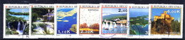 CROATIA 1994 Tourism Definitives Used.  Michel 279-85 - Croacia